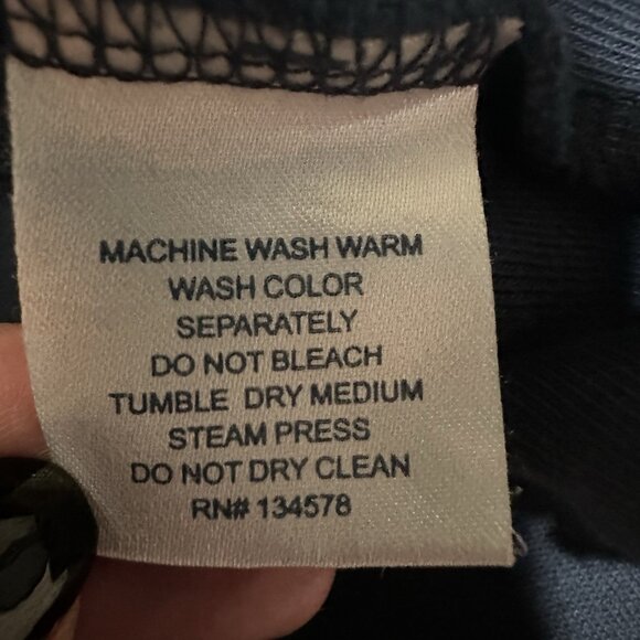 Vineyard Vines Sweatshirt Women’s Size XS Navy Blue Quarter Zip Collar - Picture 11 of 13